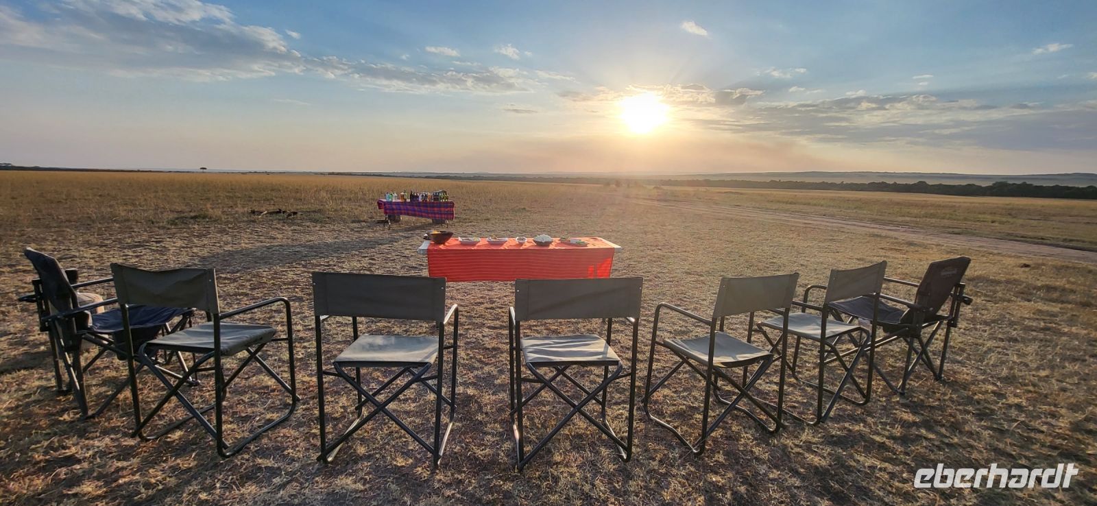 200 Einladung zum Sundowner unseres Camps