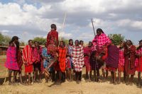 268 Masai Dorf