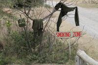 Raucherbereich in Kenia - vollkommen ungefährlich