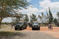 Auf dem Weg in die Masai Mara