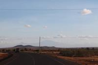 Auf dem Weg nach Amboseli mit Blick auf den Kilimanjaro