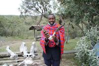 Massai Führer