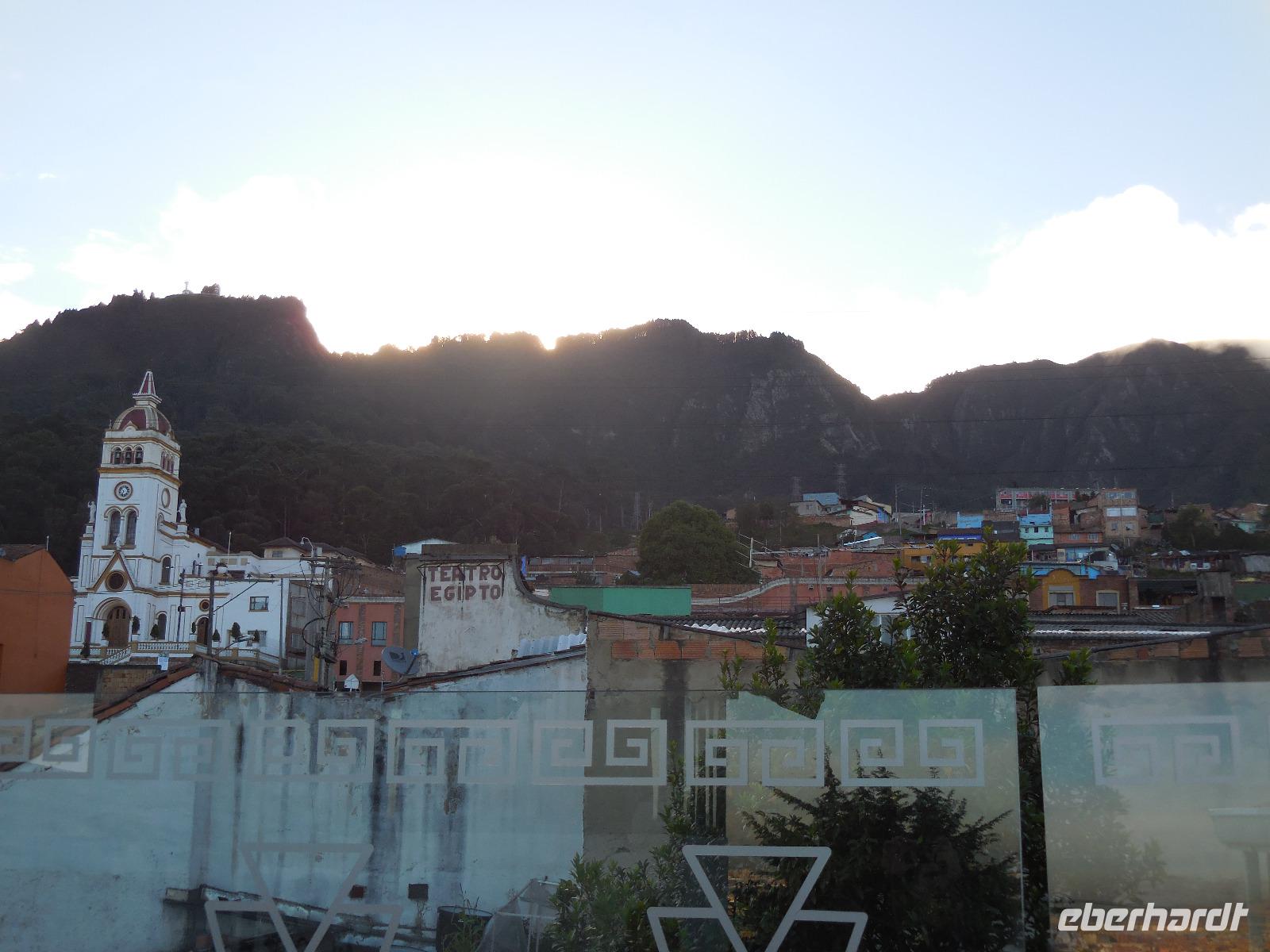 001 - Bogota - Ausblick vom Hotel Musica