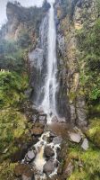 wasserfall auf dem Weg nach Popayan