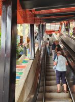 Medellin -Comuna 13 -  Rolltreppen