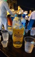 Salento - Abend in einer Bar- Amarillo Schnaps