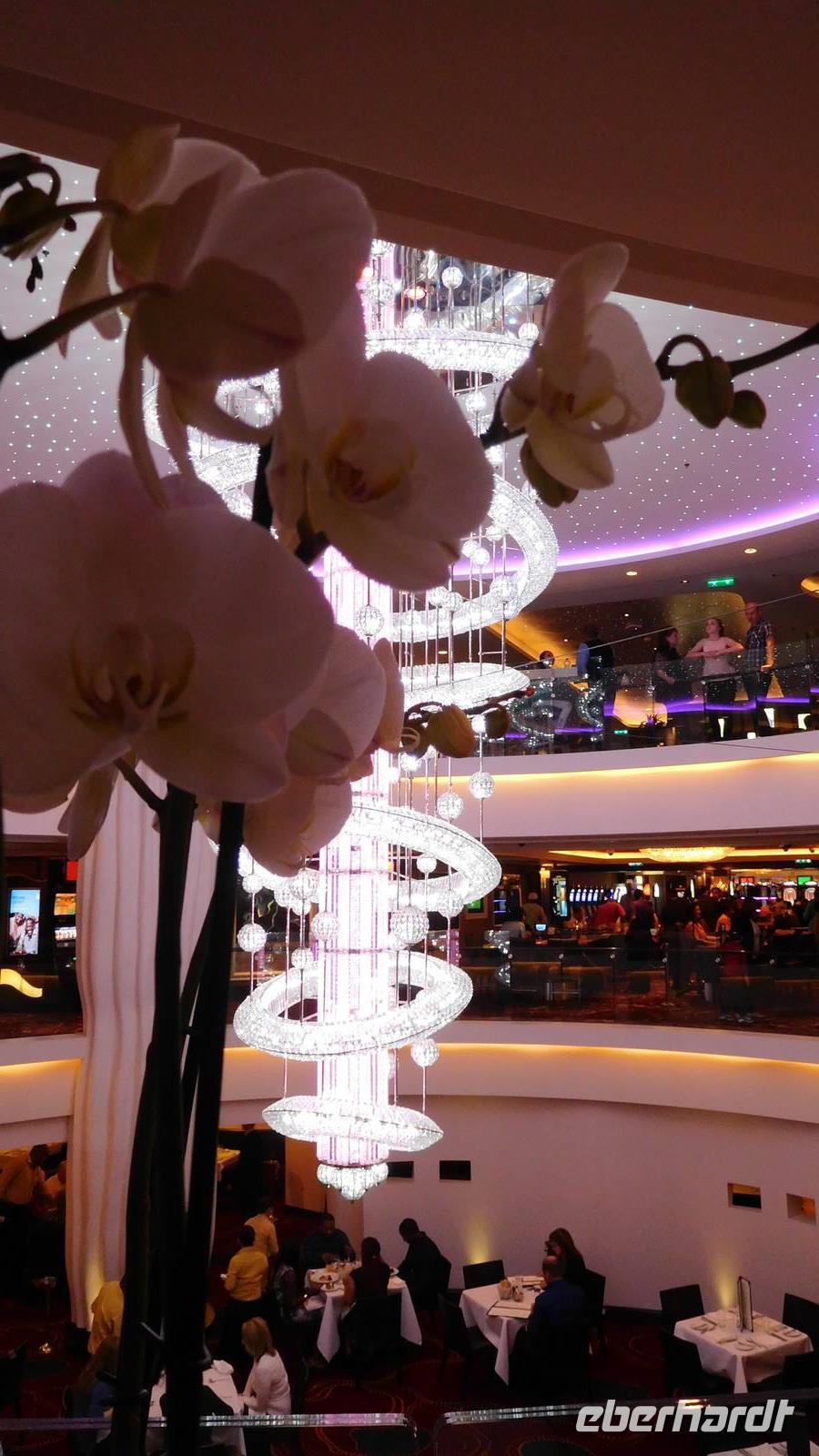 Ausblick auf Taste Restaurant Norwegian Epic