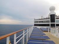 Auf dem Sonnendeck der Norwegian Epic