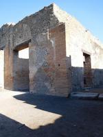 Häuser-Reste von Pompeji