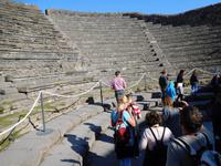 Im Amphitheater von Pompeji