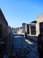 Auf den Straßen von Pompeji