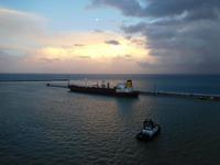 Sonnenaufgang auf dem Mittelmeer