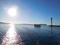 Tender vor Cannes - Mittelmeerkreuzfahrt