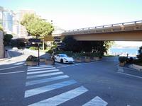 Porsche auf der Rennstrecke in Monaco