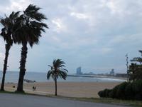 Strand in Barcelona