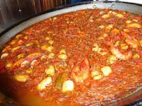 Paella - in Barcelona, Spanien