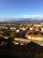 Blick vom Schiefen Turm in Pisa