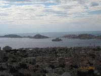 Traumhafter Ausblick über Marseille