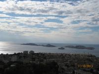 Traumhafter Ausblick über Marseille