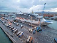 Anlegen im Hafen
