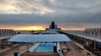 079 Sonnenaufgang vor Barcelona
