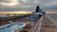 080 Sonnenaufgang vor Barcelona