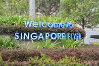 Singapur - Fahrt mit dem Riesenrad