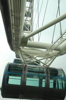 Singapur - Fahrt mit dem Riesenrad