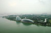 Singapur - Fahrt mit dem Riesenrad