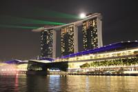 Singapur - abendliche Bootsfahrt