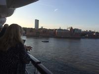 Auf dem Weg zur Elbemündung