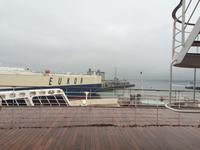 Ankunft im Hafen von Southampton