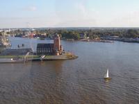 Ausfahrt aus dem Hafen Hamburg