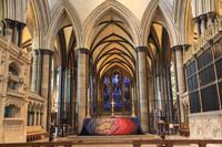 In der Kathedrale in Salisbury