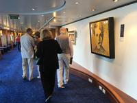 In der Gemäldegalerie der Queen Mary 2 