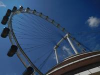 das zweitgrößte Riesenrad der Welt - Singapore Flyer