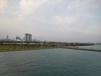 Singapur beim Auslaufen