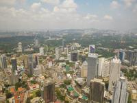 Kuala Lumpur von oben