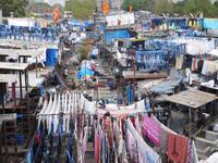 Wäscherei Dhobi Ghat Mumbai