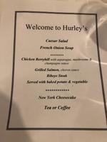 Speisekarte New York