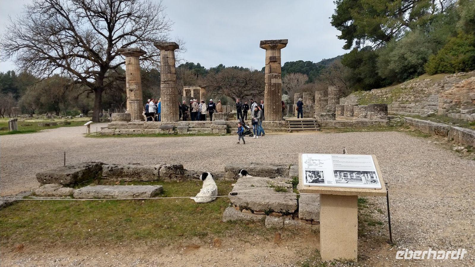 266 Olympia, Tempel der Athene