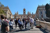 405 Rom, Michelangelo's Kapitol Treppe
