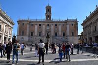 409 Rom, Michelangelo's Kapitol mit dem Senatorenpalast