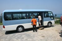Unser Kleinbus auf Roatan