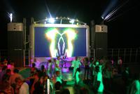 Open Air Disko auf der 