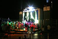 Open Air Disko auf der 