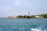 Bootsfahrt rund um Dixons Cove, Insel Roatan