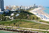Blick auf Miami