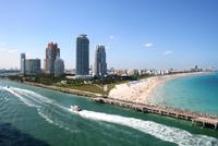 Blick auf Miami