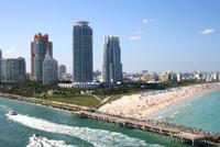 Blick auf Miami